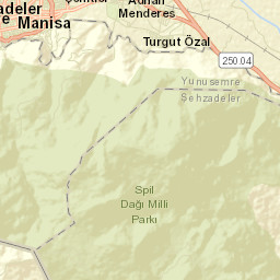 Manisa Street Map