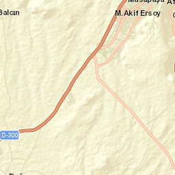 Merkez Street Map