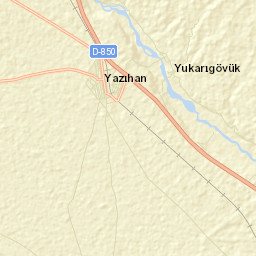 Yazıhan Street Map