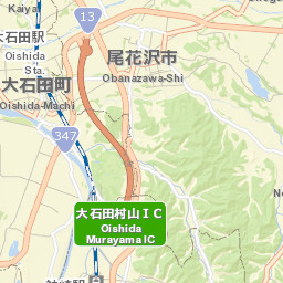 Obanazawa Street Map