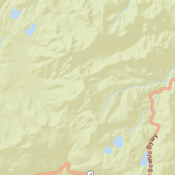 Alpine County Street Map