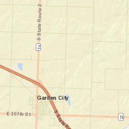 Garden City Street Map