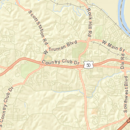 537-633 Schumate Chapel Road, Jefferson City Street Map