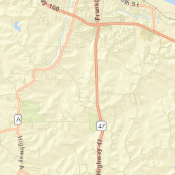 4570-4630 South Point Road Washington Street Map