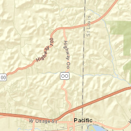 Pacific Street Map