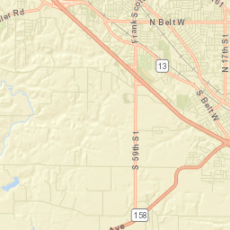 South 17th Street, Belleville, IL 62220 Street Map