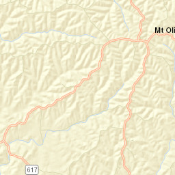 Mount Olivet Street Map