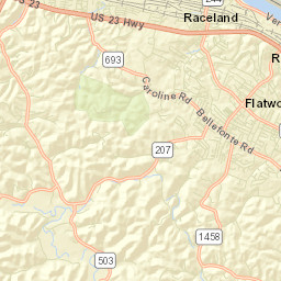Flatwoods Street Map