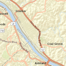 Three Oaks Ohio Street Map