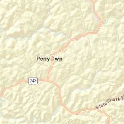 Sunrise Ohio Street Map