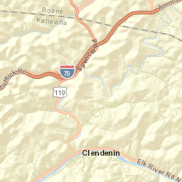 Clendenin Street Map