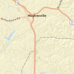 Charlotte Hall Street Map