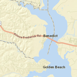 Golden Beach Street Map