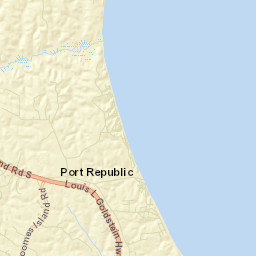 Calvert County Street Map