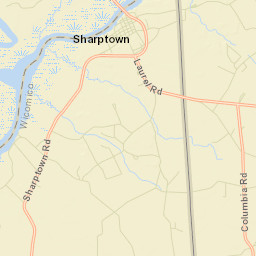 Columbia Delaware Street Map