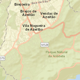 Azeitão Street Map