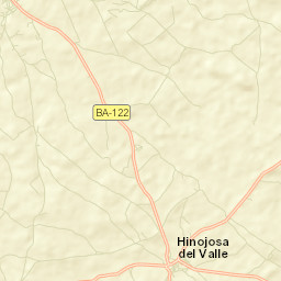 Hinojosa del Valle Street Map