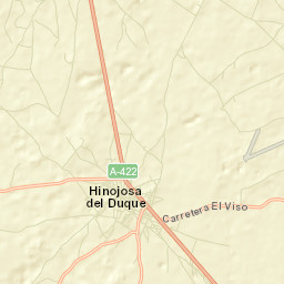 Hinojosa del Duque Street Map