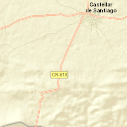 Castellar de Santiago Street Map