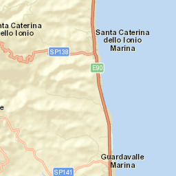 Guardavalle Marina Street Map