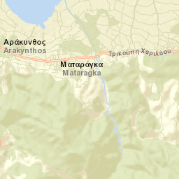 Nomós Aitolías kai Akarnanías Street Map