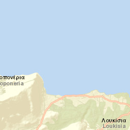 Loukísia Street Map