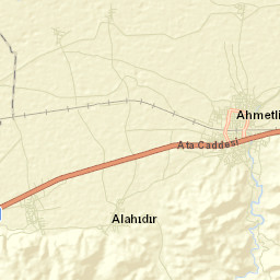 Ahmetli Street Map