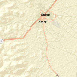 Şuhut Street Map