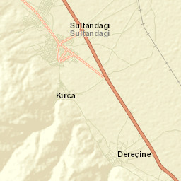 Sultandağı Street Map