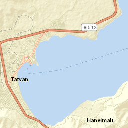 Tatvan Street Map