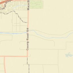 El Macero California Street Map