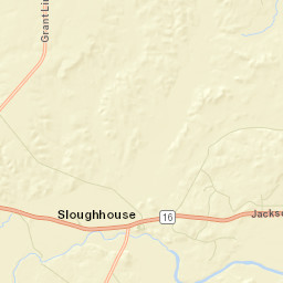 Sloughhouse California Street Map