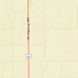 Ness County Street Map