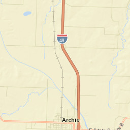 Archie Street Map
