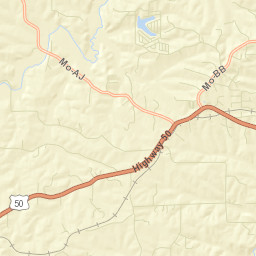 Franklin County Street Map