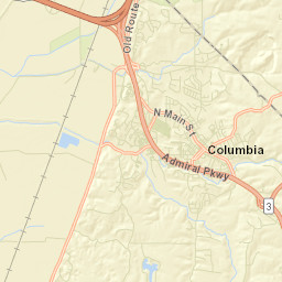 Columbia Street Map