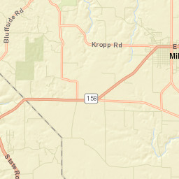 Millstadt Street Map