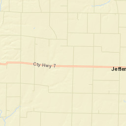 Wayne County Street Map