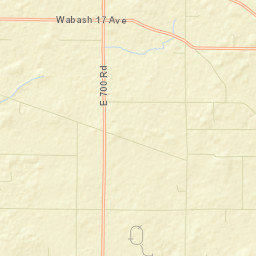 Wabash County Street Map
