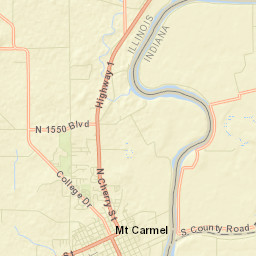 Mount Carmel Street Map