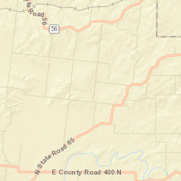 6797 North Main Street Hazleton IN Street Map