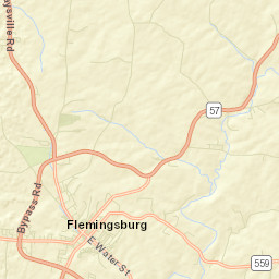 Flemingsburg Street Map
