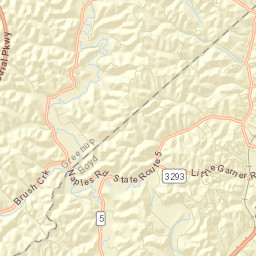 Meads Street Map