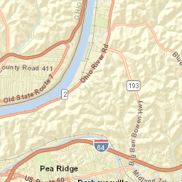 Riverside Terrace Ohio Street Map