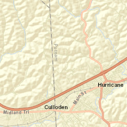 Culloden Street Map