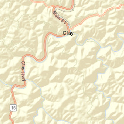 Clay Street Map