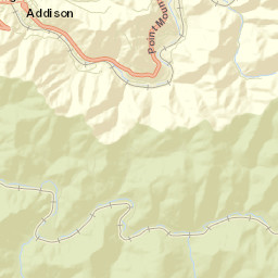 Webster Springs Street Map