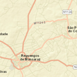 Reguengos de Monsaraz Street Map