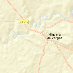 Higuera de Vargas Street Map