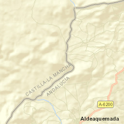 Aldeaquemada Street Map